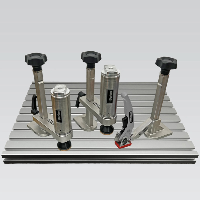 Super Deluxe Clamp Pack - Two Air & One Lever with Stiffeners CSF & Air Control